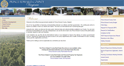 Desktop Screenshot of co.prince-edward.va.us
